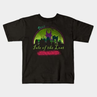 Visit the Isle of the Lost Kids T-Shirt